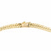 Caplain Saint André necklace English mesh necklace Yellow gold Sapphire 58 Facettes 2216830CN