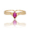 Bague 56 Bague d'occasion rubis 3 anneaux 58 Facettes CV85