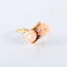 Ring 51 Ring you and me gold coral diamond 58 Facettes