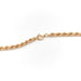 Necklace Twisted mesh necklace Yellow gold 58 Facettes 1833631CN
