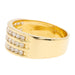 Ring 56 Band Ring Yellow Gold Diamond 58 Facettes 2303354CN