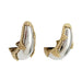 A.Reza white and yellow gold clip-on earrings. 58 Facettes 30724