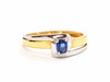 Ring 56 Ring Yellow gold Sapphire 58 Facettes 06353CD