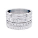 Ring 60 Boucheron ring, “Quatre Radiant Edition”, white gold, diamonds. 58 Facettes 32723