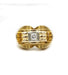 Ring 48 / Yellow / 750‰ Gold Gold And Diamond Ring 58 Facettes 220070R