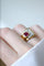Bague 51 Bague Tank tourmaline rose et diamants 58 Facettes
