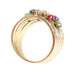 Ring 59 A 140 year old Victorian gemstone ring - sapphires, rubies, emeralds 58 Facettes 23360-0334
