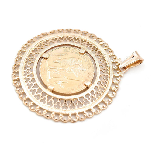 Pendentif Pendentif Pièce Or jaune 58 Facettes 1637028CN