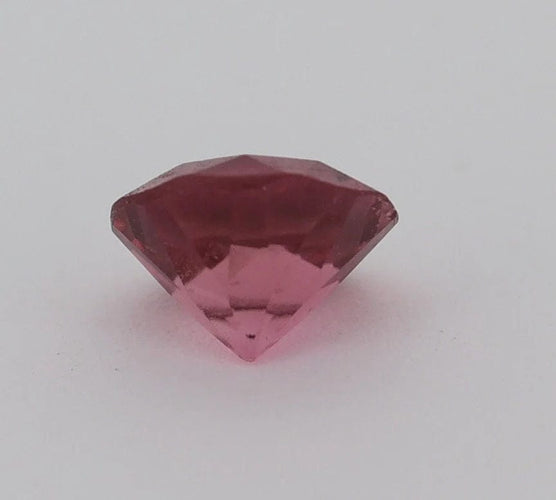 Gemstone Saphir rose non chauffée 0.62cts 58 Facettes 161