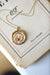 Vintage love medal pendant in yellow gold, "He beats for you" 58 Facettes