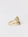 Ring 56.5 Art Nouveau Ring 2 Gold Diamonds Pearls 58 Facettes J174