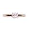 Bague Solitaire or blanc et diamant 58 Facettes