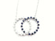 Collier Collier Or blanc Diamant 58 Facettes 06022CD