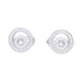 Earrings Chopard “Happy Spirit” earrings in white gold, diamonds. 58 Facettes 33526