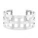 White Gold Braided Cuff Bracelet 58 Facettes 62800052
