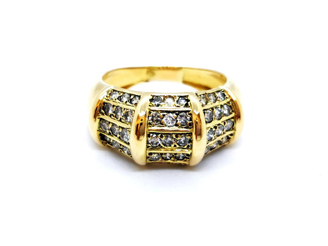 Bague 58 Bague Or jaune Diamant 58 Facettes 968098CN