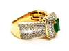 Bague 52 Bague Or jaune Emeraude 58 Facettes 1393412CN