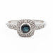 Ring 52 Ring White gold Sapphire 58 Facettes 2110882CN