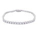 Bracelet Diamond line bracelet in white gold. 58 Facettes 32160