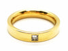 Bague 54 Bague Alliance Or jaune Diamant 58 Facettes 1637055CN