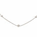 Collier Collier Or blanc Diamant 58 Facettes 2328938CN