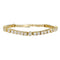 Bracelet Bracelet ligne diamants or jaune. 58 Facettes 30901