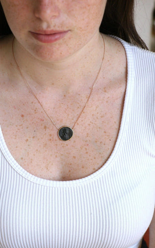 Collier Collier pièce romaine Marcus Aurelianus Probus 58 Facettes