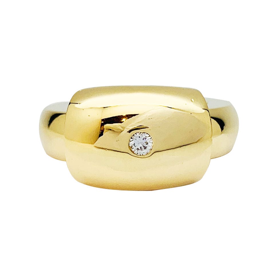 Piaget Dancer ring in yellow gold and diamond. 7492198793430