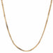 Old gold flat chain necklace 58 Facettes 23-013