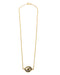 “INOË” GOLD AND PEARL PENDANT NECKLACE 58 Facettes BO/230016 STA