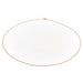 Necklace Cable link necklace Yellow gold 58 Facettes 2024979CN