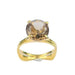 Bague Bague en Or Jaune & Quartz Fumé 58 Facettes 20400000533