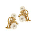 Boucles d'oreilles Boucles d'oreilles perles et diamants 58 Facettes 32421