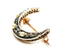 Brooch Moon Brooch Yellow Gold Pearl 58 Facettes 1791809CN