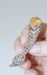 Broche Broche plume en Or rose, diamants & opale de feu 58 Facettes