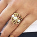 Bague Bague en or rose Perles et Tourmalines 58 Facettes 21231