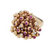 Ring 50 Cartier “Perruque” ring in pink gold, diamonds and pink sapphires. 58 Facettes 30926