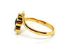 Ring 50 Ring Yellow gold 0.15 58 Facettes 1468650CN