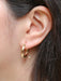 Boucles d'oreilles Créoles torsadées Or jaune 58 Facettes J274