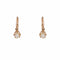 Boucles d'oreilles Petites dormeuses anciennes or rose perles fines 58 Facettes 19-020C