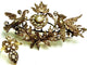 Broche Ensemble broche et bague Empire austro-hongrois 58 Facettes