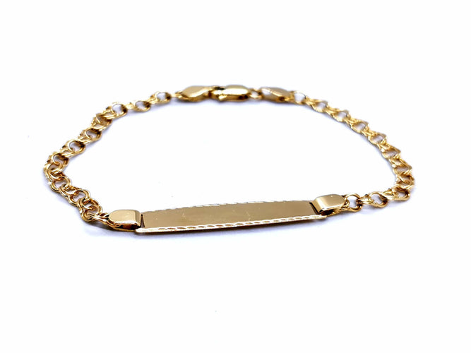 Bracelet Bracelet Gourmette Or jaune 58 Facettes 990024CD