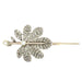 Brooch Diamond brooch, pearl 58 Facettes 13361-0011