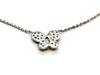 Necklace Butterfly Necklace White gold Diamond 58 Facettes 1232112CN