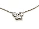 Collier Collier Papillon Or blanc Diamant 58 Facettes 1232112CN