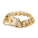 Yellow Gold Diamond Cuff Bracelet 58 Facettes 2635343CN