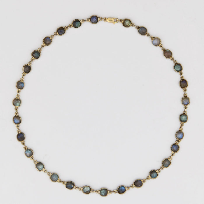 Collier Collier en labradorites 58 Facettes 18-337