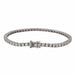 Bracelet Bracelet Tennis Or blanc Diamant 58 Facettes 2830635CN