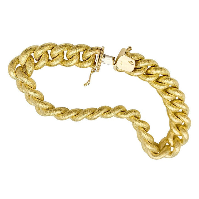 Bracelet Bracelet gourmette en or jaune. 58 Facettes 31509