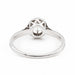 Bague 54 Bague Solitaire Or blanc Diamant 58 Facettes 2058191CN